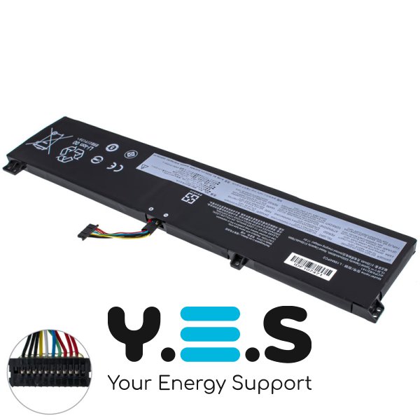 5350mAh 15.36V L19M4PC0 L19C4PC0 L19L4PC0 L19SPC0 акумулятор для Lenovo Legion 5-15ARH05,15IMH05H L19M4PC1 L19M4PC2 L19C4PC1 L19C4PC2
