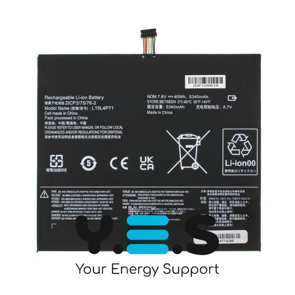 5340mAh 7.6V L15L4P71 L15C4P71 акумулятор для Lenovo IdeaPad Miix 700-12ISK Series 80QL 80QL000CUS