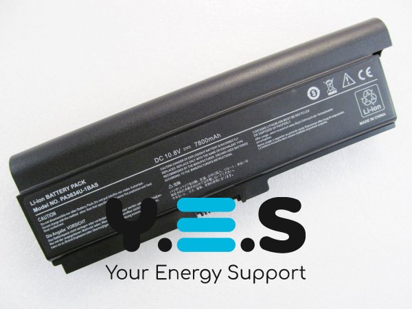 7800mAh 10.8V PA3634U-1BAS акумулятор для Toshiba Satellite C650 C650D C655 C655D C660D L515 PA3634U-1BRS PA3635U-1BAM PA3636U-1BRL