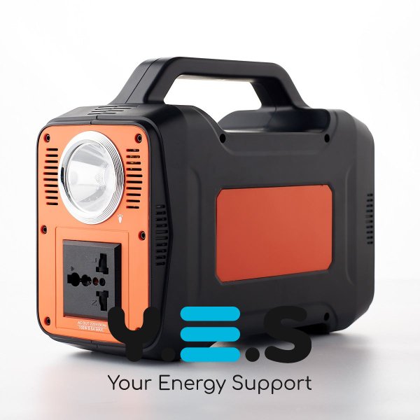 Портативна Power Station DC ES-36 (12000 mAh) чорний