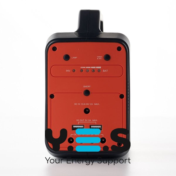 Портативна Power Station DC ES-36 (12000 mAh) чорний