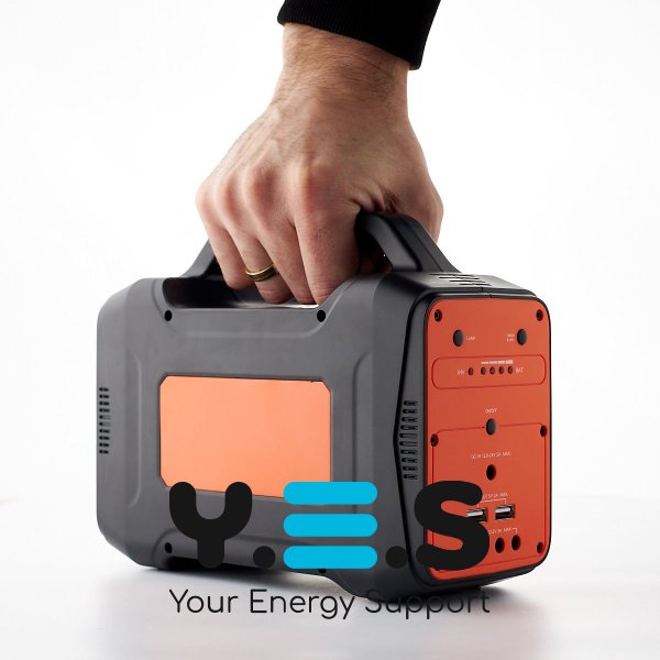 Портативна Power Station DC ES-36 (12000 mAh) чорний