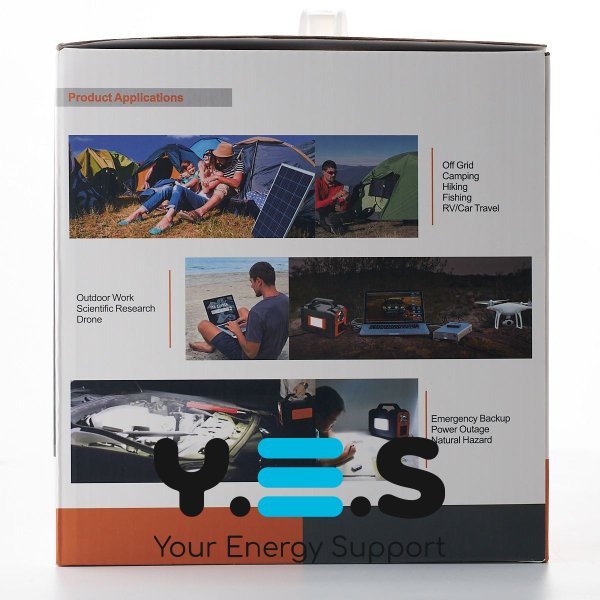 Портативна Power Station DC ES-36 (12000 mAh) чорний