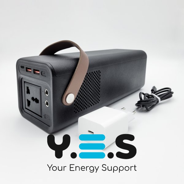 Портативна Power Station XO PSA-200 (65W/190Wh/52800 mAh) чорний