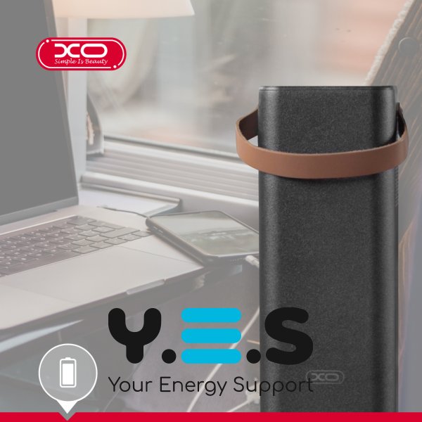 Портативна Power Station XO PSA-200 (65W/190Wh/52800 mAh) чорний