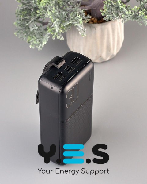 Портативний Powerbank XO PR199 (30000 mAh) чорний