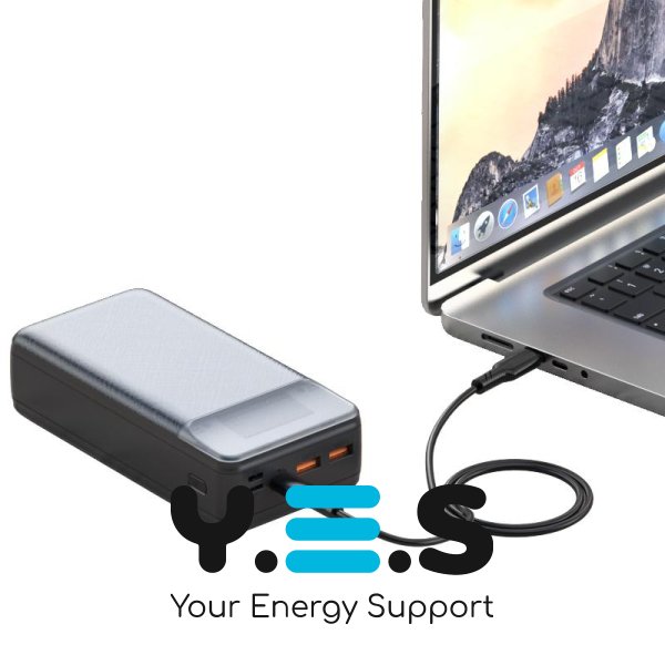 УМБ XO Power Bank 30000mAh PR201 PD&QC3.0 65W Black (102230)