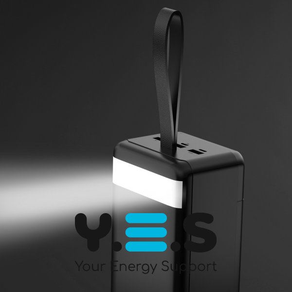 УМБ XO PR158 50000 mAh 20W PD+QC Чорний (1283126558597)