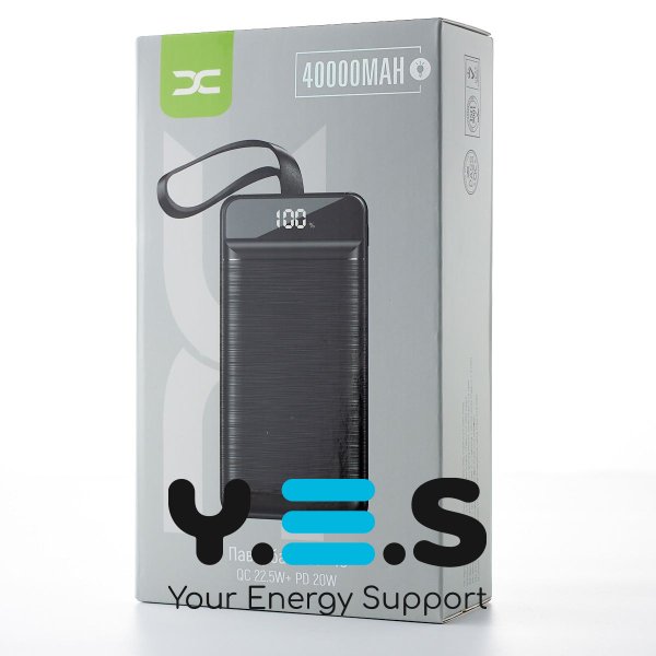 Повербанк/Power bank/УМБ 40000 mAh DC DP-40 Чорний