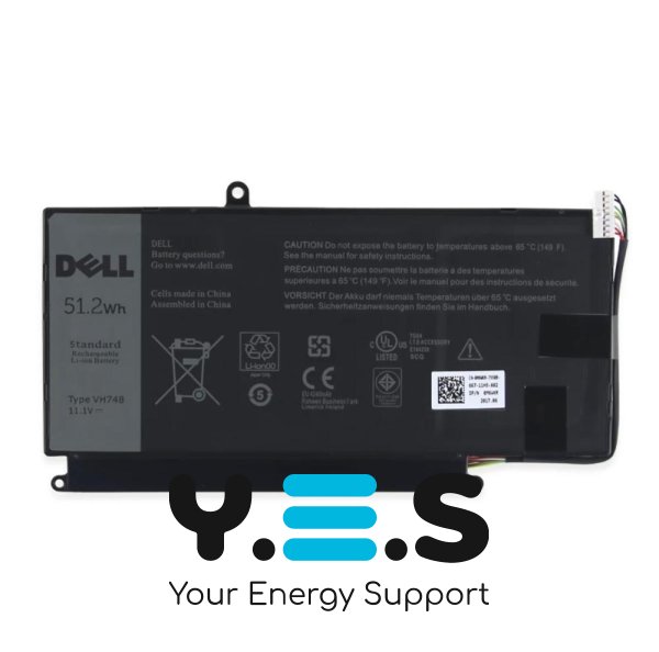 Original 51.2Wh 11.1V VH748 акумулятор для DELL Vostro 5460 5470 5560 14 5480 Inspiron 14 5439 V5460D-1308 V5460D-1318 5470D-1328