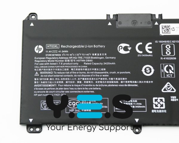 Original 3420mAh 11.4V HT03XL акумулятор для HP Pavilion 14-CE0025TU 14-CE0034TX 15-CS0037T 250 255 G7 HSTNN-LB8L/LB8M/DB8R