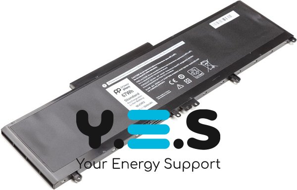 5840mAh 11.4V WJ5R2 акумулятор для DELL Precision 15 3510 M3510 Series WJ5R2 4F5YV