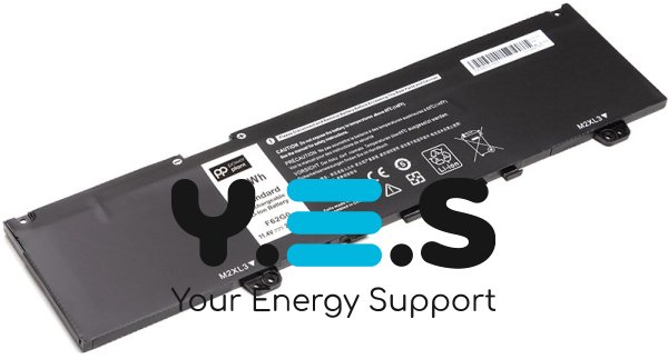 2200mAh 11.4V F62G0 акумулятор для Dell Inspiron 13 7386 2-in-1 5370 7370 7380 7373 Vostro 5370 RPJC3 P91G P83G P87G