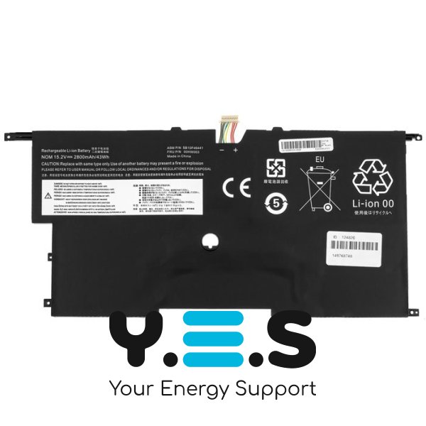 2800mAh 15.2V 00HW003 SB10F46440 45N1700 акумулятор для Lenovo ThinkPad X1 Carbon Gen3 2015 X1 Carbon 2014 Gen2 00HW002 45N1702
