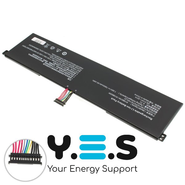 7900mAh 7.6V R15B01W акумулятор для Xiaomi Pro 15.6" GTX TM1701 Series Notebook