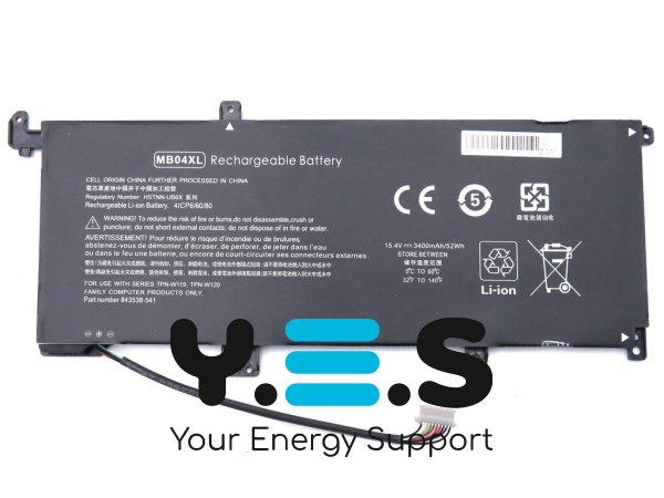 3400mAh 15.2V MB04XL акумулятор для HP Envy X360 15-AR010CA M6-AQ003DX W2K42UA TPN-W120 W119 HSTNN-UB6X 843538-541 844204-850/855