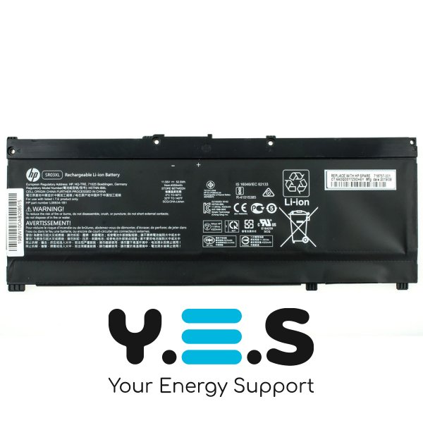 4545mAh 11.55V SR03XL акумулятор для Pavilion 15-CX Envy X360 15-CN