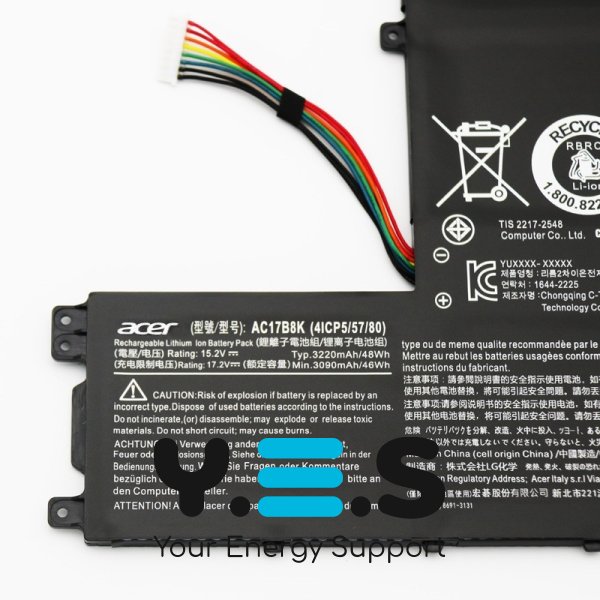 Original 3220mAh 15.2V AC17B8K батарея для Acer Swift 3 SF315-52 SF315 SF315-52G-58HG