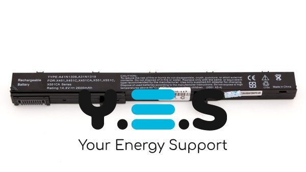 2600mAh 14.4V акумулятор для ASUS X551C X551CA X551M A41N1308 0B110-00250100M X45LI9C X451CA X551CA X551CA-SX024H X551CA-DH21