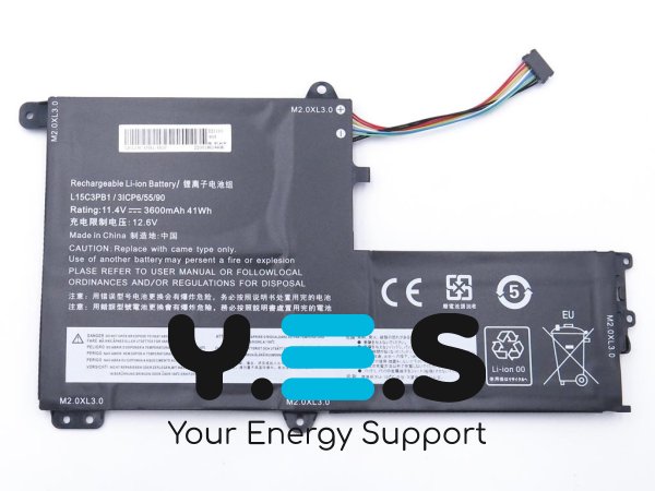 3600mAh 11.4V акумулятор для Lenovo IdeaPad 330S-15IKB 330S-14IKB 320S-15ISK L15M3PB0 L15C3PB1 L15L3PB0 L15L3PB1