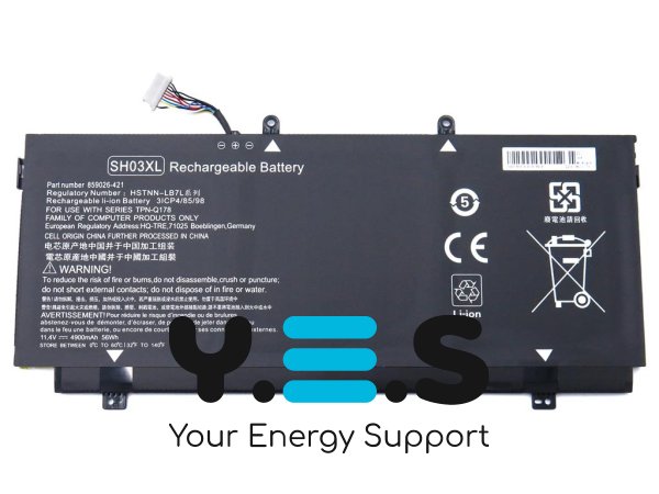 4900mAh 11.4V SH03XL CN03XL 859026-421 859356-855 HSTNN-LB7L TPN-Q178 акумулятор для Spectre X360 13-AB001 13-AB002 AC033DX