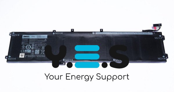 Original 7260mAh 11.4V акумулятор для RRCGW 4GVGH Dell XPS 15 9550 Precision 5510 Series M7R96 62MJV (ВЕРСІЯ 1)