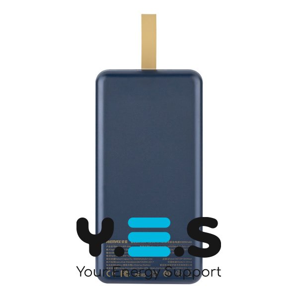 Универсальная мобильная батарея Remax RPP-506 Noah Series 20W+22.5W PD+QC Fast Charging, 30000mAh, Blue