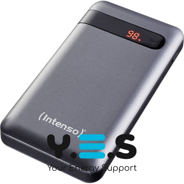 Power bank  Intenso PD10000 10000mAh, PD 18W, USB-C, USB-A QC 3.0 (7332330) Сірий PB930388
