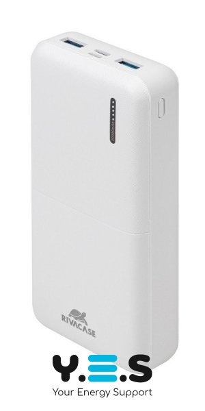 Power bank RIVACASE VA2572 20000mAh PD 20W, USB-C, 2*USB-A QC 3.0 PB931088
