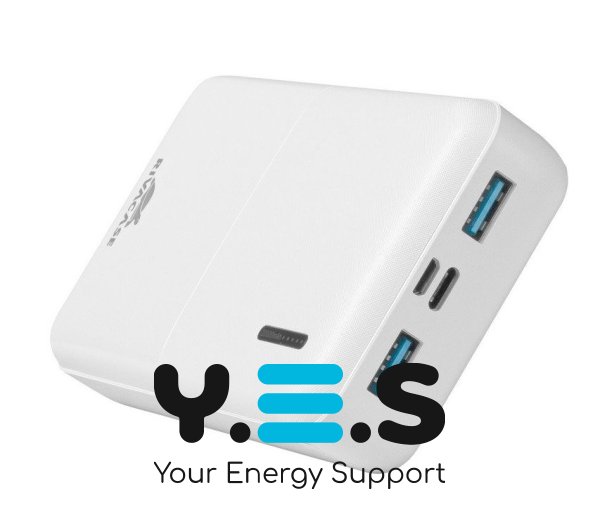 Power bank RIVACASE VA2572 20000mAh PD 20W, USB-C, 2*USB-A QC 3.0 PB931088