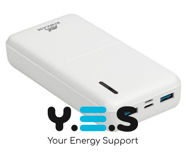 Power bank RIVACASE VA2572 20000mAh PD 20W, USB-C, 2*USB-A QC 3.0 PB931088