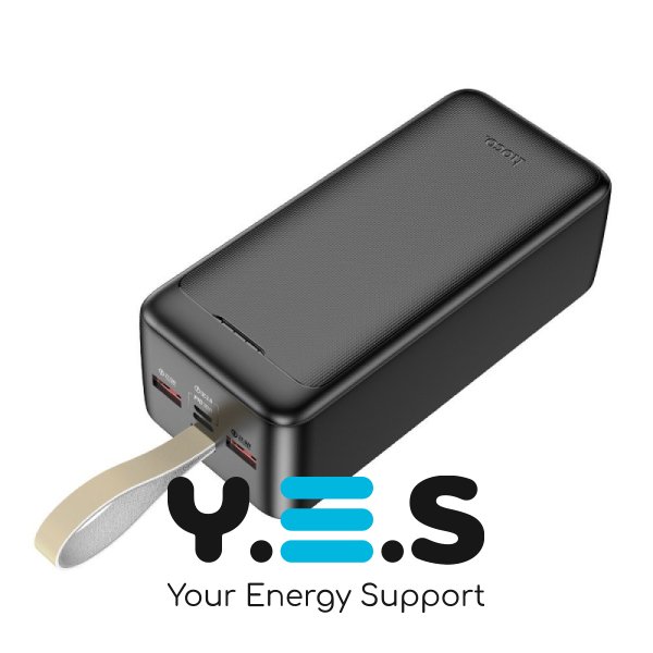 Power bank Hoco J111C PD30W + QC3.0 22.5W (40000 mAh) чорний