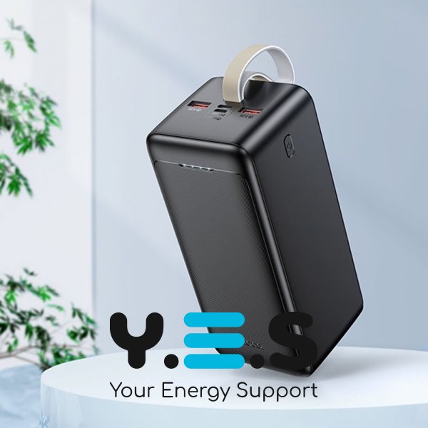 Power bank Hoco J111D PD30W + QC3.0 22.5W (50000 mAh) чорний