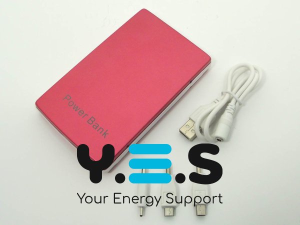 Power bank PB049 червоний 11000mAh 5V, 2A . 2 USB