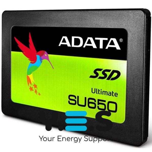 Накопичувач 2.5" SSD  960GB ADATA ULTIMATE SU650 Series, ASU650SS-960GT-R, 3D NAND TLC, SATA-III 6Gb/s, зап/чт. - 450/520мб/с