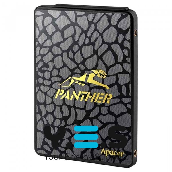 Накопичувач 2.5" SSD 480Gb Apacer AS340 Panther Series, AP480GAS340G-1, TLC, SATA-III 6Gb/s, зап/чт. - 520/550мб/с