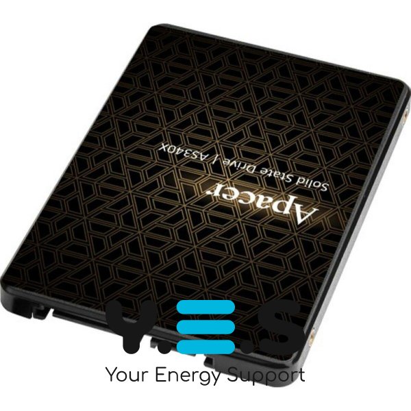 Накопичувач 2.5" SSD 480Gb Apacer AS340 Panther Series, AP480GAS340XC-1, TLC, SATA-III 6Gb/s, зап/чт. - 520/550мб/с