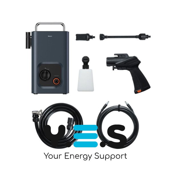 Авто-мийка Baseus F0 Car Pressure Washer Exclusive CN Dark Gray (CPGY000114)