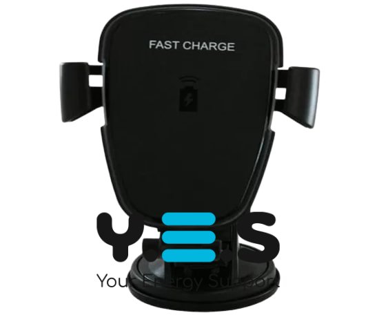 Автотримач JPD-1801/Q71T з бездротовою зарядкою черный