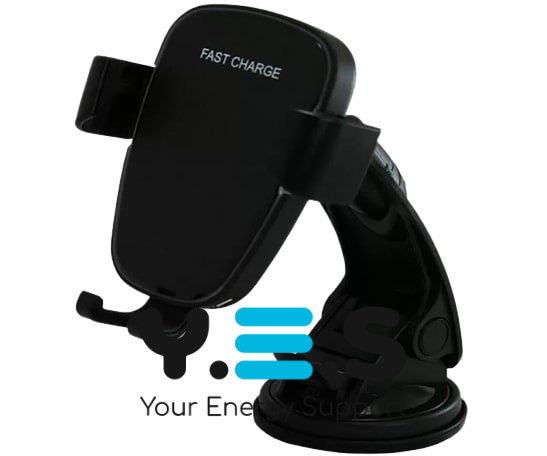 Автотримач JPD-1801/Q71T з бездротовою зарядкою черный