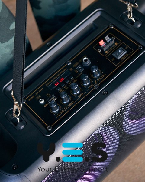 Колонка Bluetooth RX-6248 with FM чорний