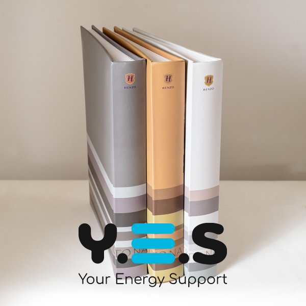 Альбом HENZO 290*330 НАЗАД ДО ПРИРОДИ 100 білих сторінок 10.628.00 Світло-сірий