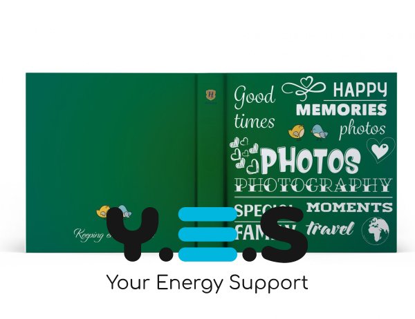 Фотоальбом HENZO 300*300 Fantasy Wording Green 10.730.01