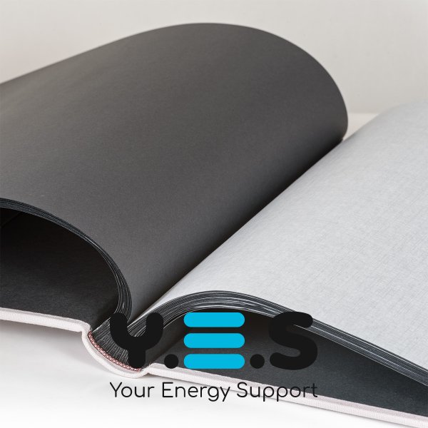 Альбом Walther 30*30 Black & White FA-217-B 50 чорних с.