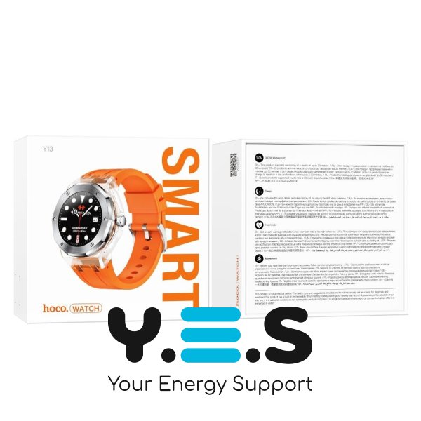 Смарт- годинник Hoco Y13 помаранчеві