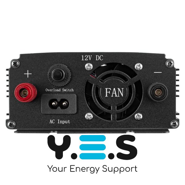 Інвертор Belttt 500W, 12V, 8A (пікова потужність 1000W) модифікована синусоїда, з функцією зарядки