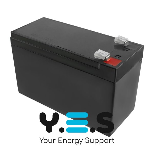 Акумуляторна батарея SUNREX SR12-7.2, Ємність: 7.2Ah, 12V, 2.13kg, AGM battery, розміри: 151х65х94мм (ДБЖ UPS)