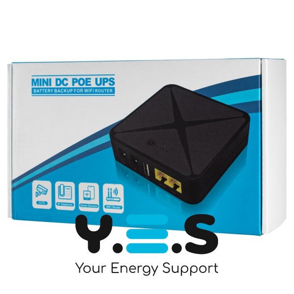 Джерело безперебійного живлення SUNREX WIFI UPS POE02 8000mAh 24W