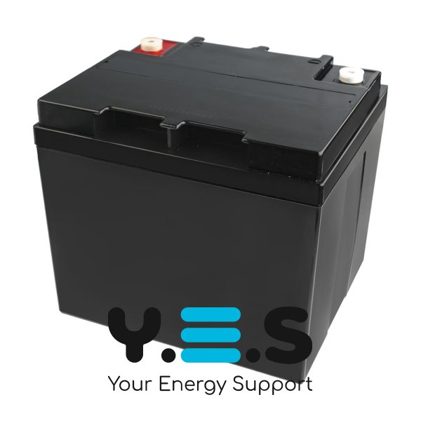 Акумуляторна батарея SUNREX SRG12-45, Ємність: 45Ah, 12V, 12.9kg, гелевий, розміри: 198х166х174мм (ДБЖ UPS)