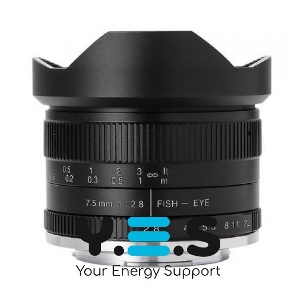 Об'єктив Lens 7Artisans 7.5mm F2.8 II Fisheye M43 (Panasonic Olympus)